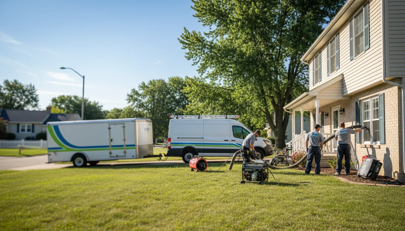 Flooded Basement Restoration And Cleanup With Repair in Wathena, KS near me